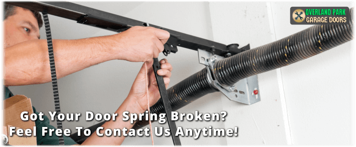 Broken Garage Door Spring Overland Park